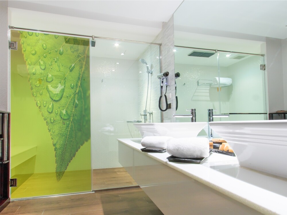 Aufkleber für die Glasdusche in Ihrer Wunschgröße