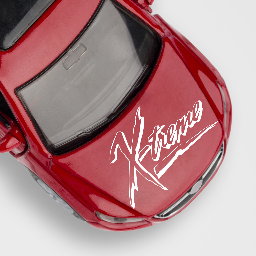 Autoaufkleber für die Motorhaube 'X-Treme'