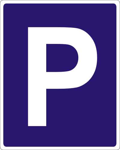 Parkplatz Aufkleber !!!