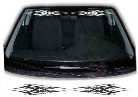 Autoaufkleber Frontscheibe Tribal 05