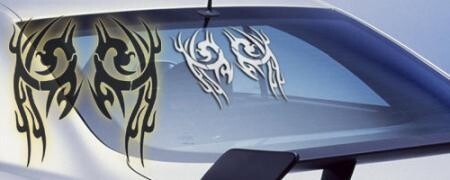 Autoaufkleber Tribal 49