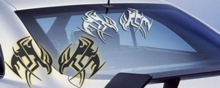 Autoaufkleber Tribal 54