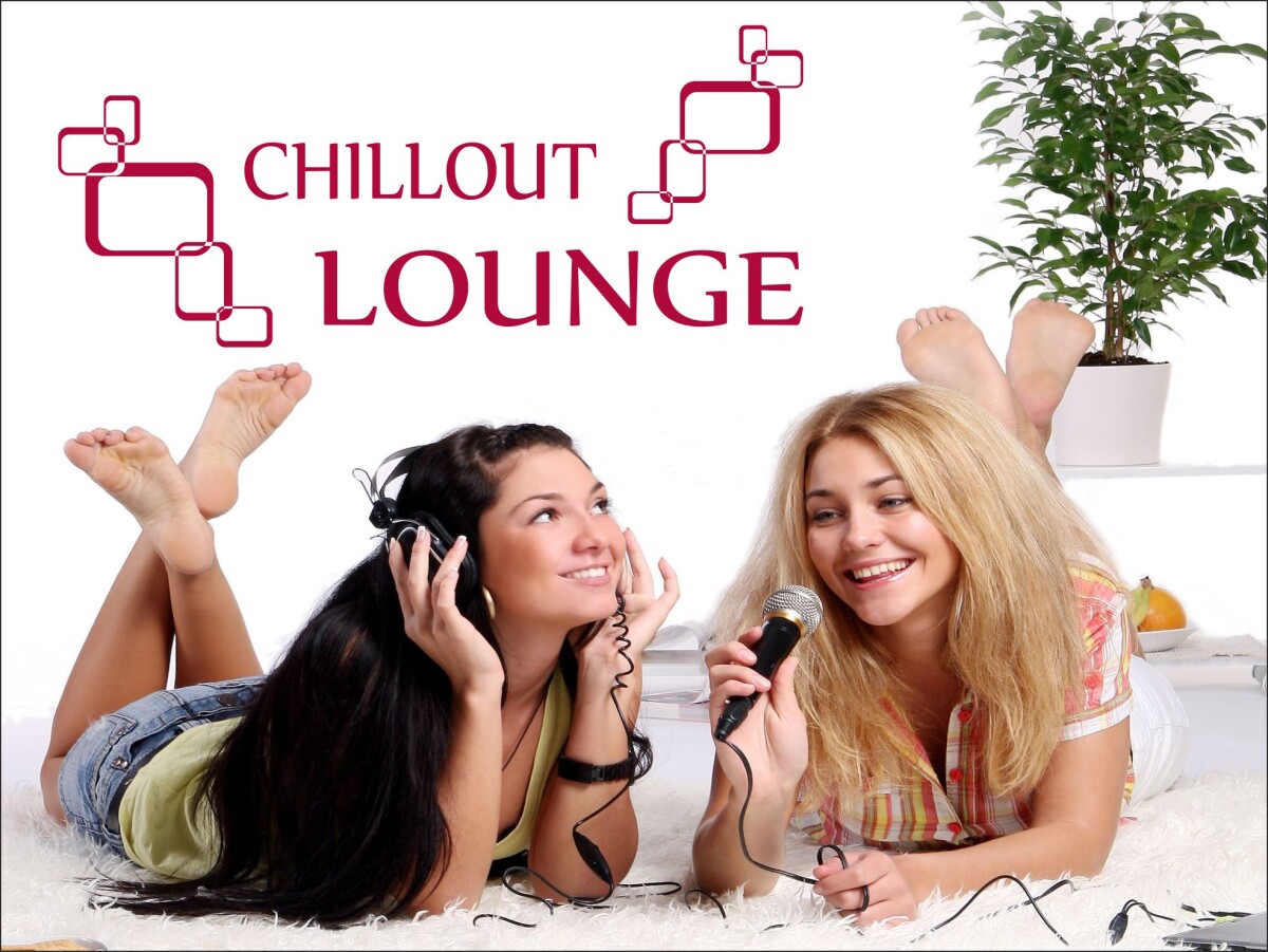Wandtattoo 'Chill Out LOUNGE'