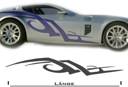 Car Decal Auto-Aufkleber (als Paar geliefert)