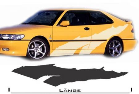 Autoaufkleber NFS Tear 1.2 (als Paar geliefert)