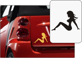 Aufkleber 'Lady GAGA'