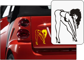 Aufkleber 'Lady good'