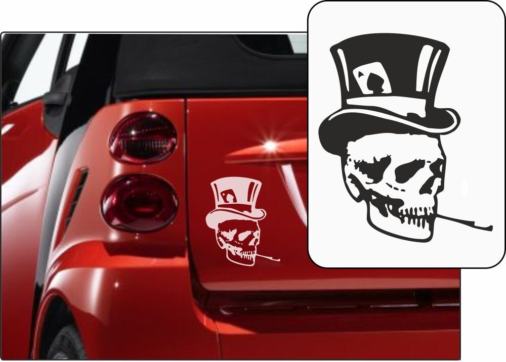 Aufkleber 'Totenkopf'