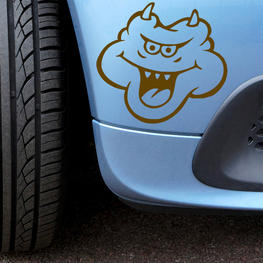 Aufkleber Teufelchen 'Meo'