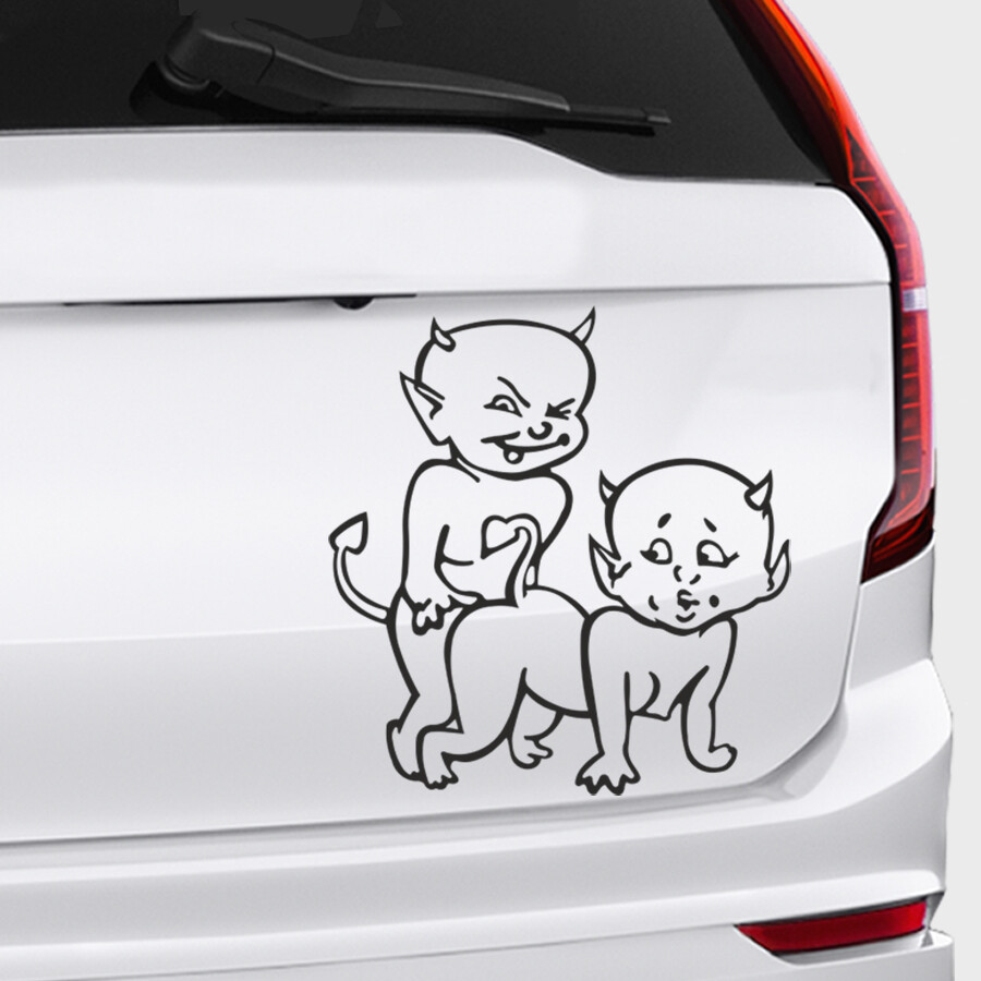 Aufkleber Teufelchen 'Kendrick'