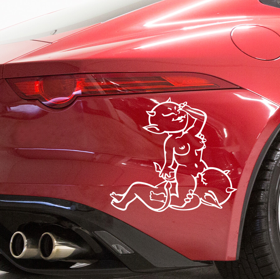 Aufkleber Teufelchen 'Paulinus'