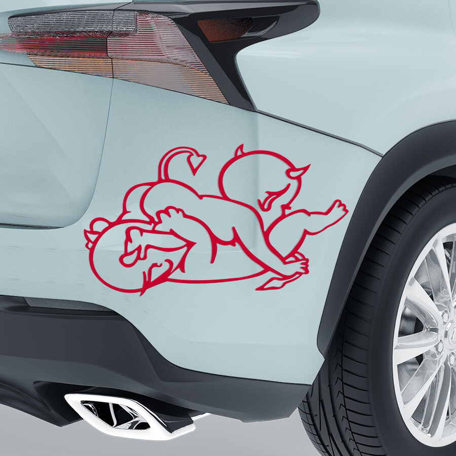 Aufkleber Teufelchen 'Prosper'