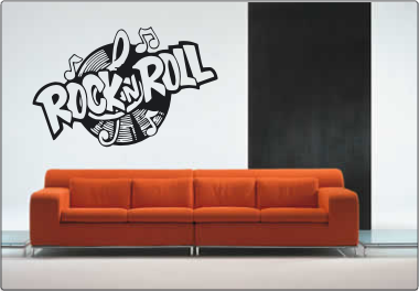 Wandtattoo 'Rock n Roll'