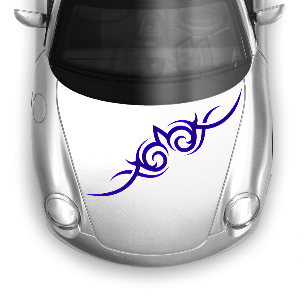 Autoaufkleber für die Motorhaube 'tribal Bibo'