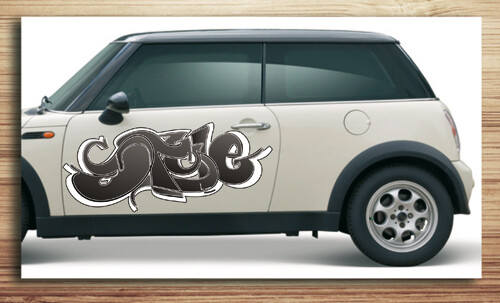 Aufkleber , Autoaufkleber Graffiti Style 'Aufkleberstyle'