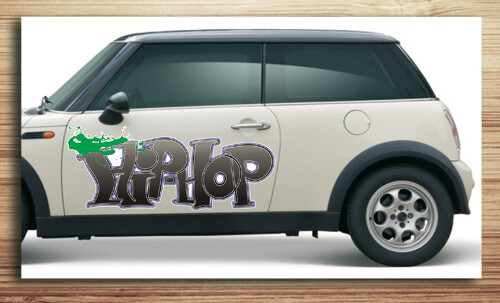 Aufkleber fürs Auto, Autoaufkleber Graffiti Style 'Breakdance'