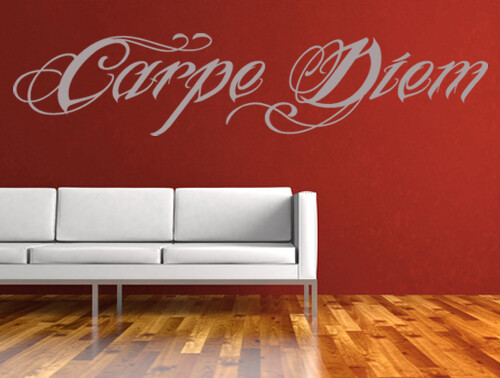 Wandtattoo CARPE DIEM - Lebe den Tag