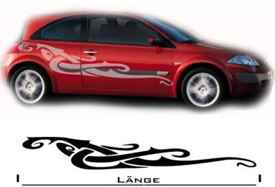Auto Aufkleber 'red' (als Paar geliefert)