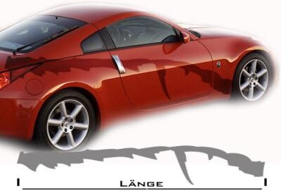 Auto Aufkleber 'tongh' (als Paar geliefert)