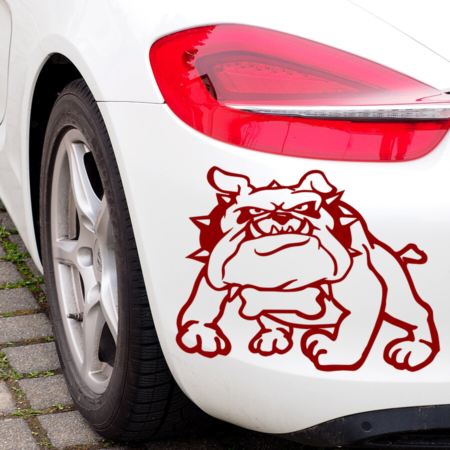 Aufkleber 'Bulldogge'