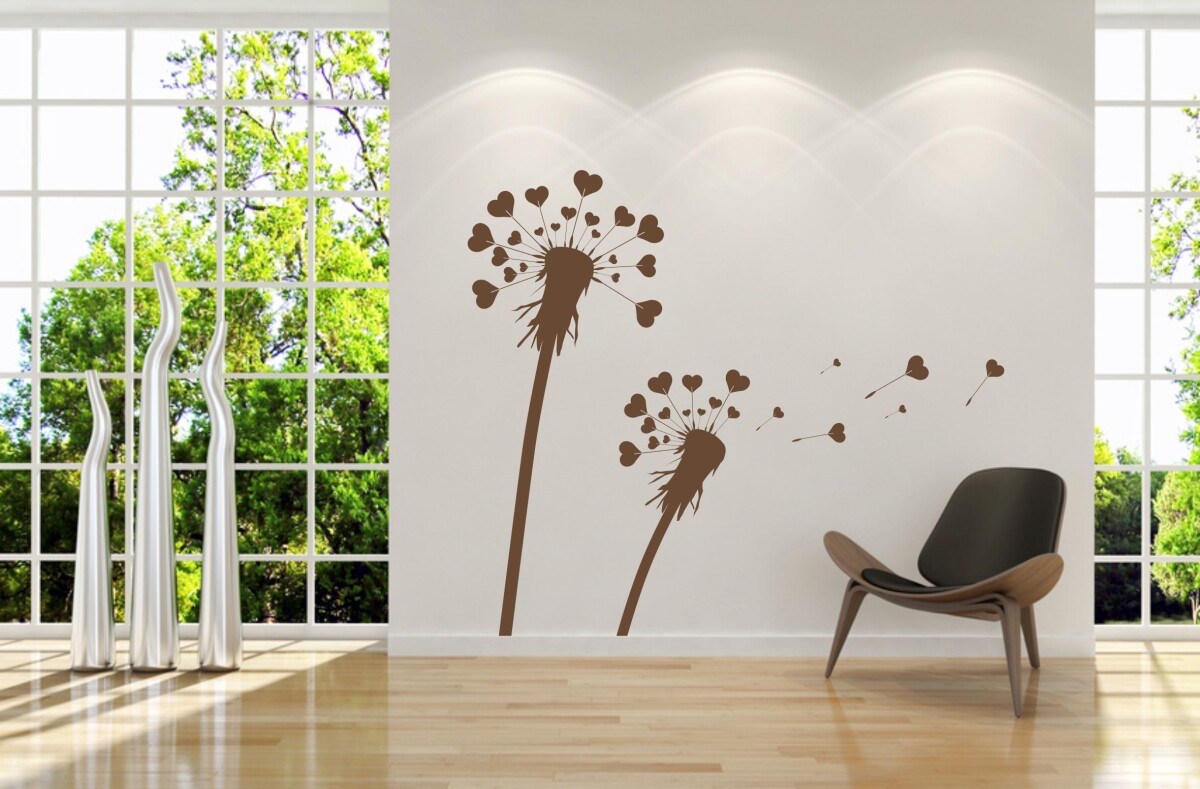 Wandtattoo Pusteblume