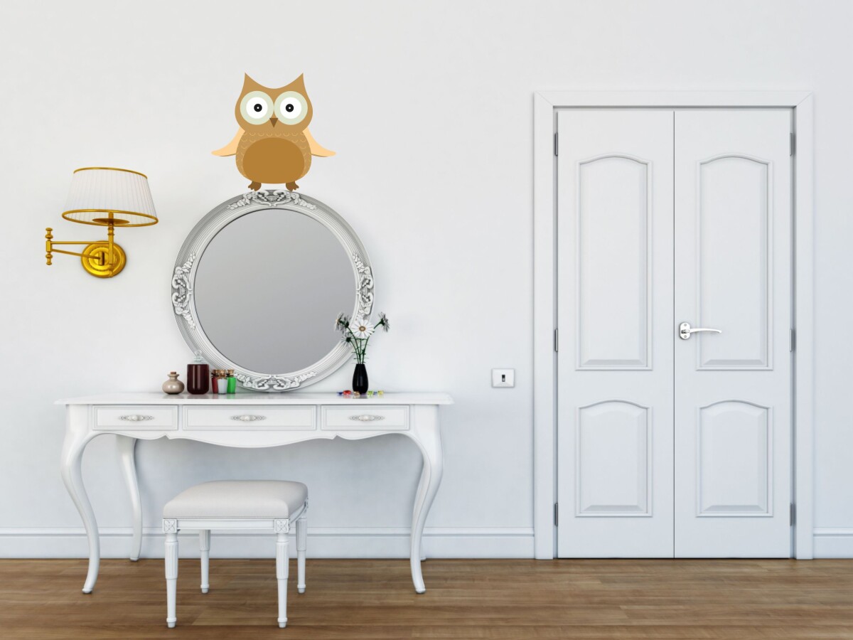 Wandtattoo 'Eulen - Kauz' Aufkleber