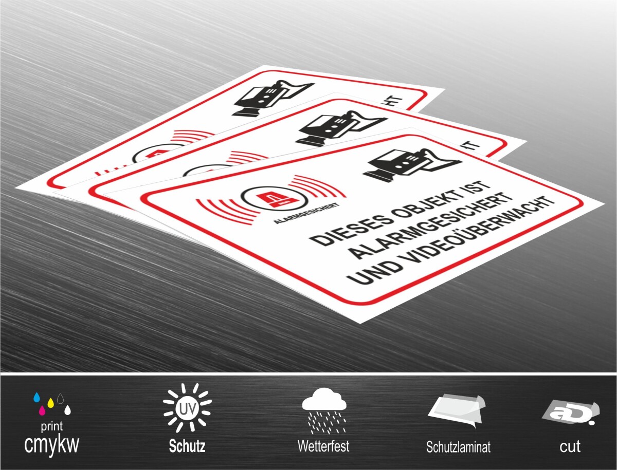 Werbe-Aufkleber für Unternehmen