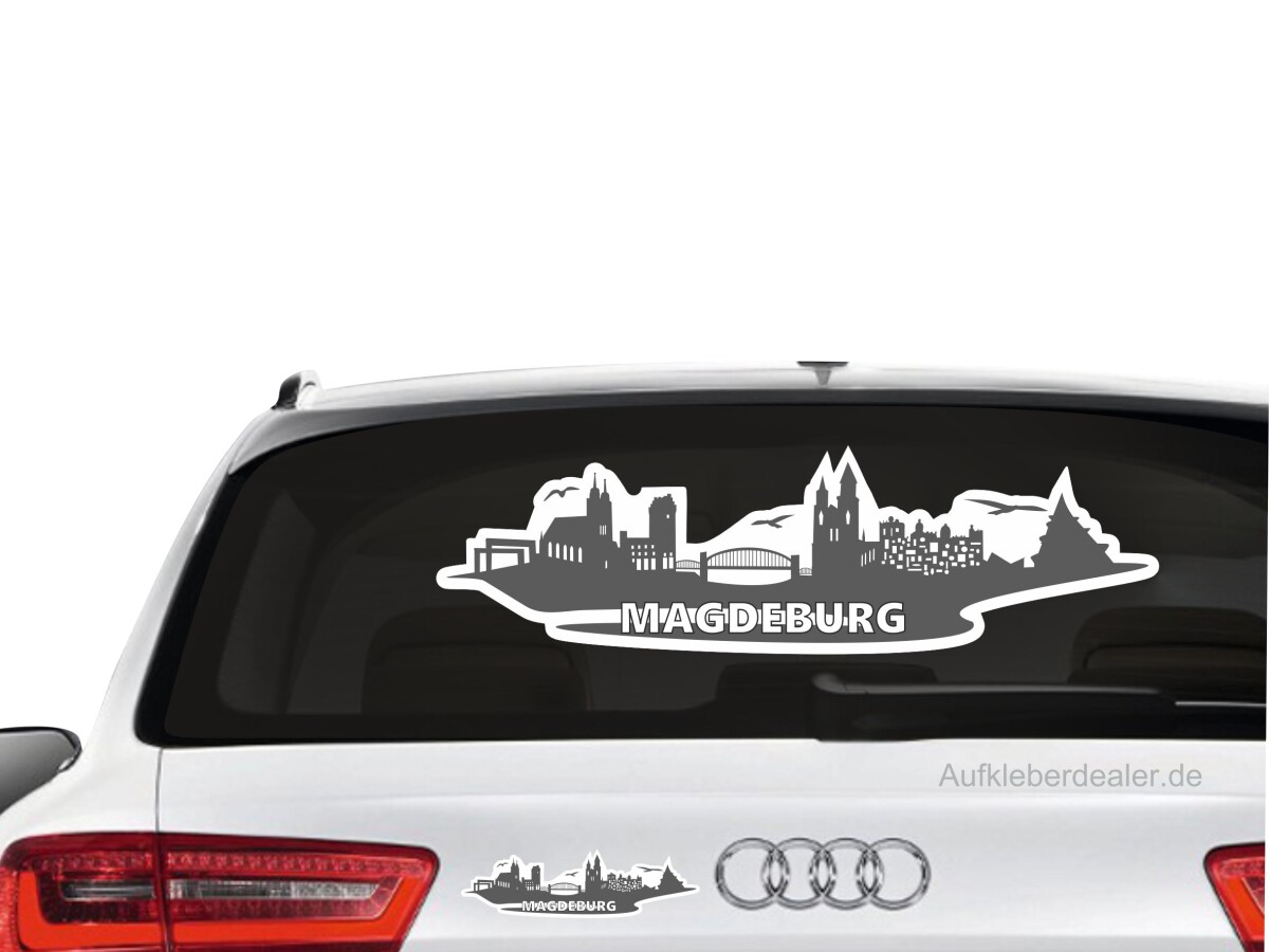 Aufkleber Magdeburg