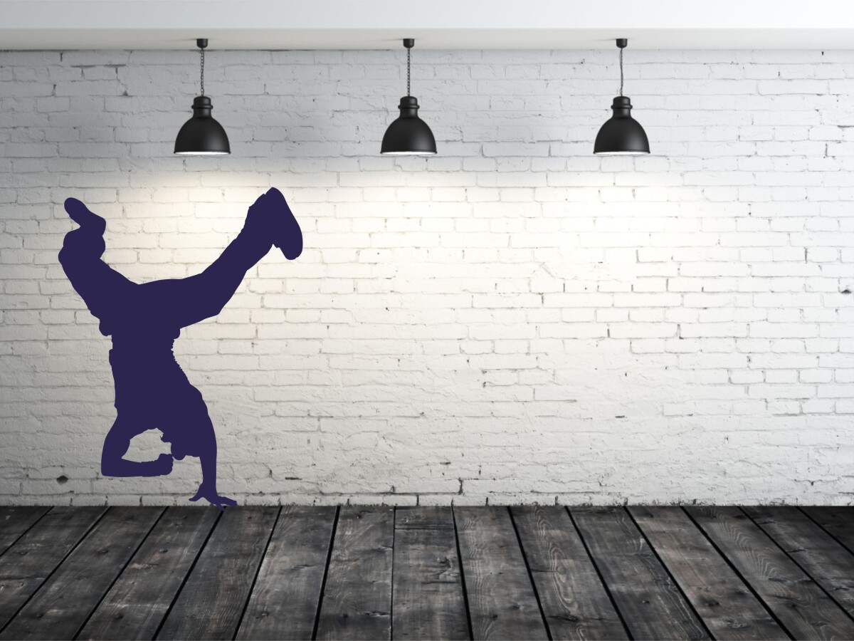 breakdance Aufkleber Wandaufkleber Tattoo