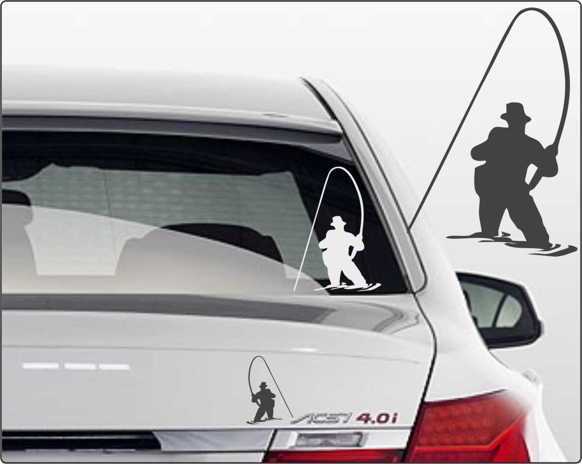 Angelaufkleber fürs Auto