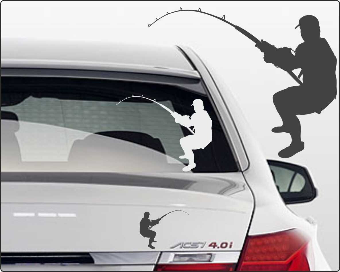 Angelsticker für Autos