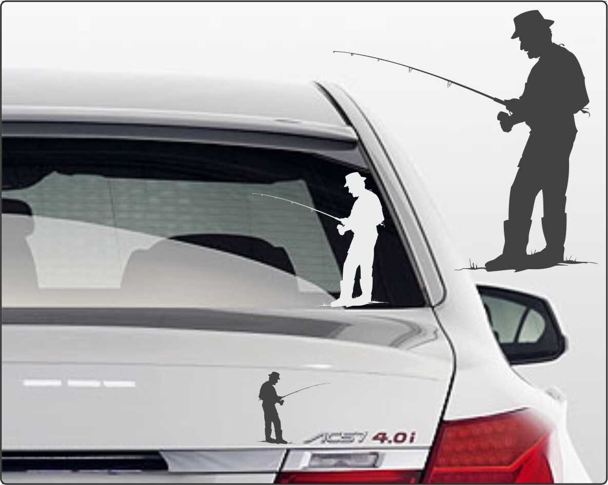 Aufkleber angeln