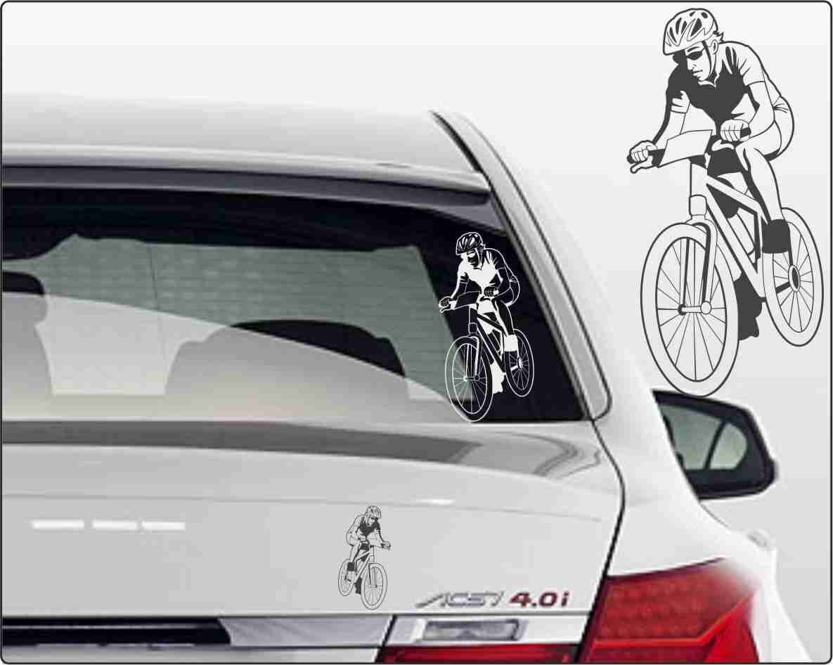 Mountenbikeaufkleber MTB Aufkleber