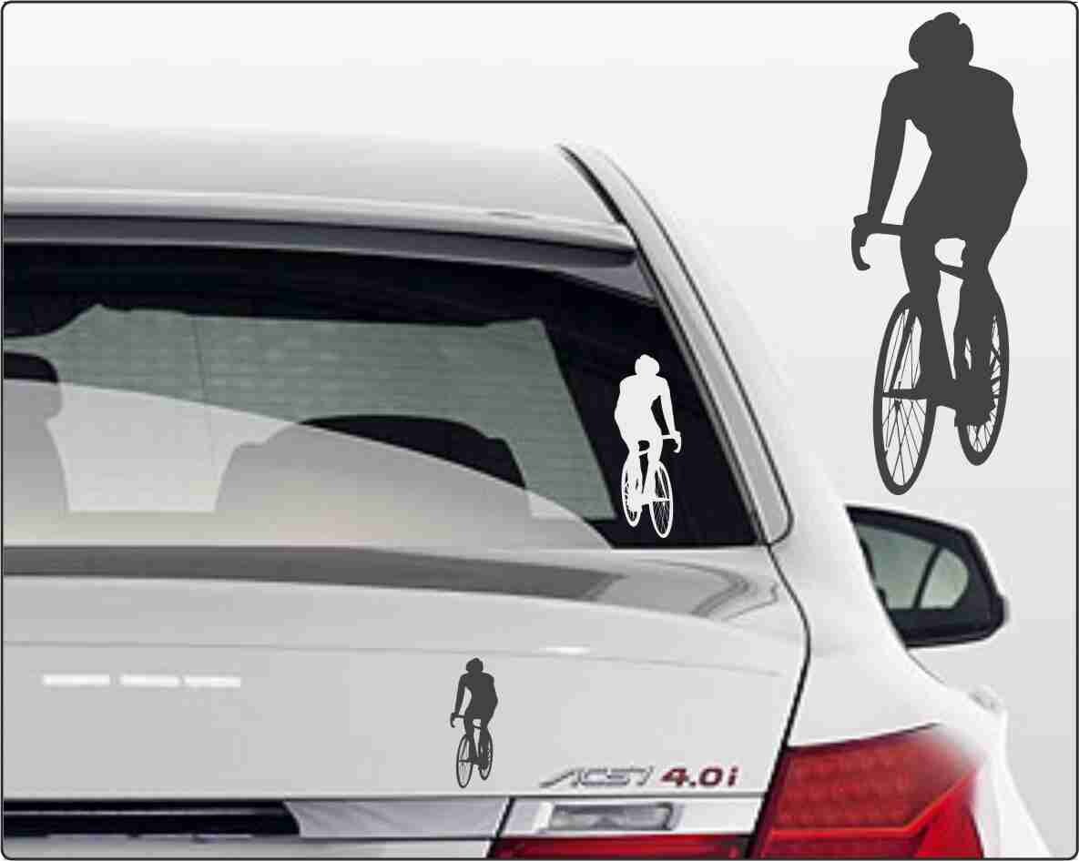 Sticker Rennradfahrer