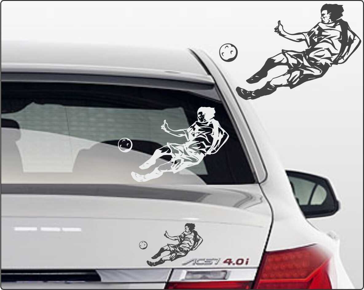 Fußball Aufkleber für Autos
