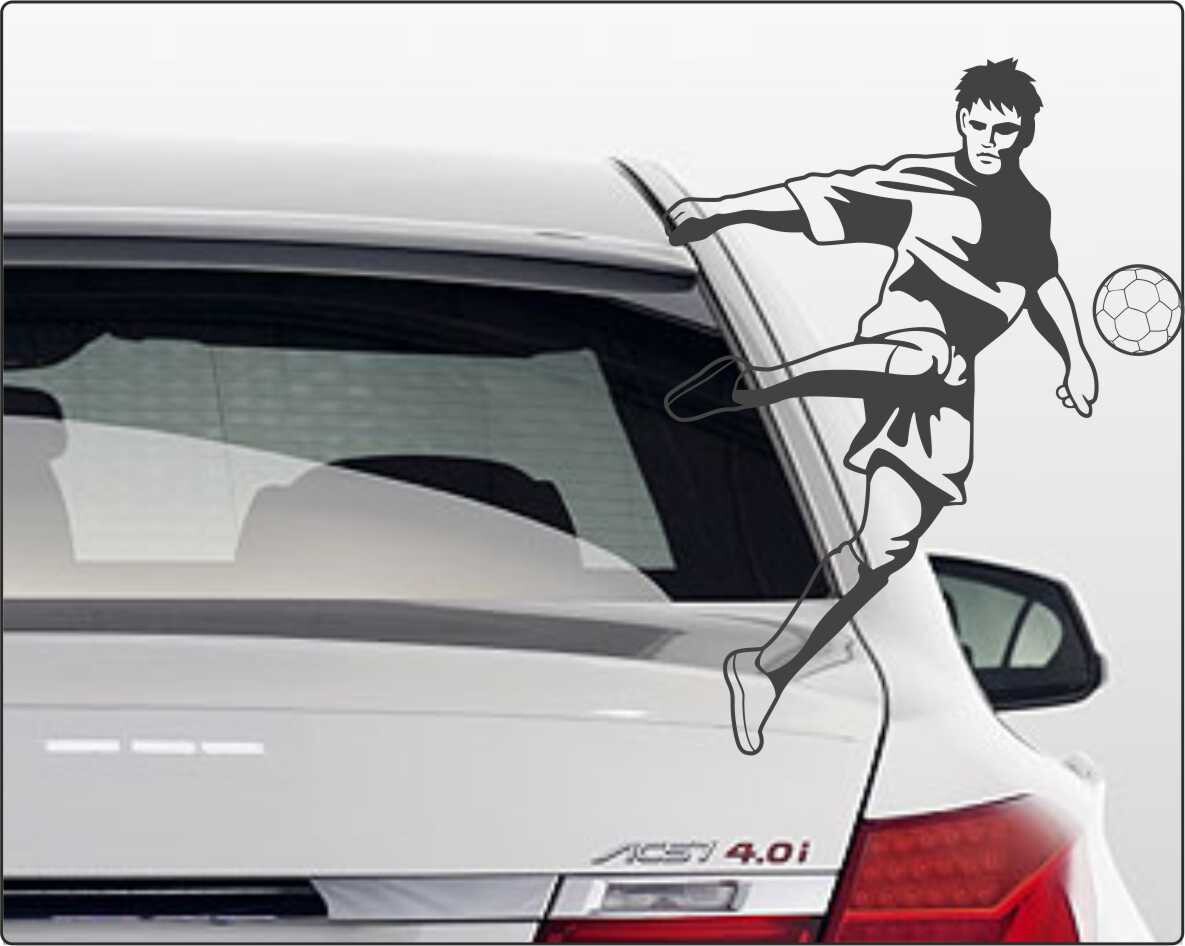 Aufkleber Fußballer