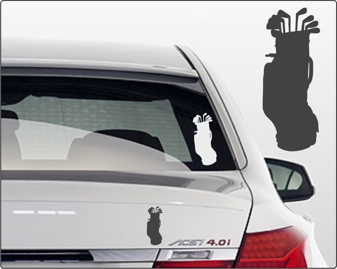 Golfer Sticker golf spielen