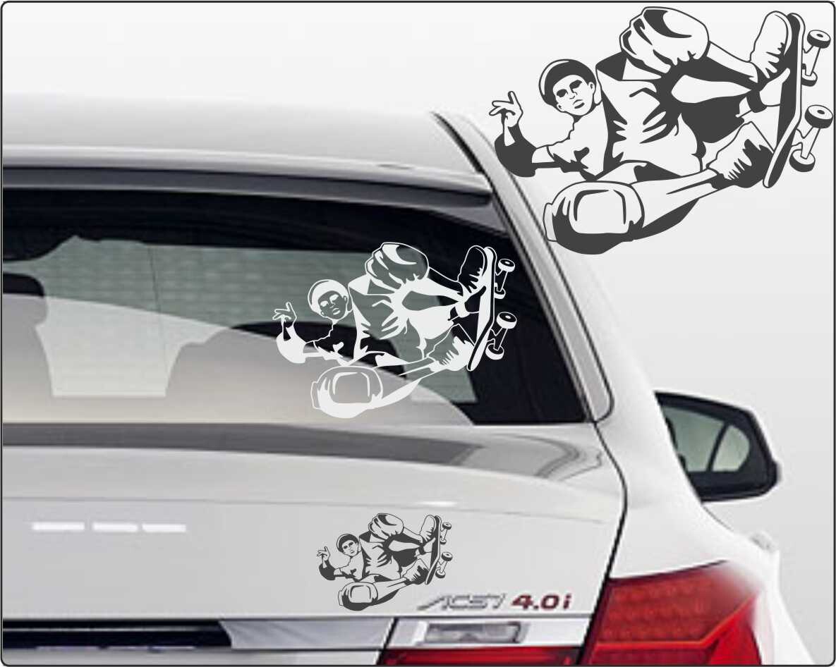 Aufkleber skateboarden