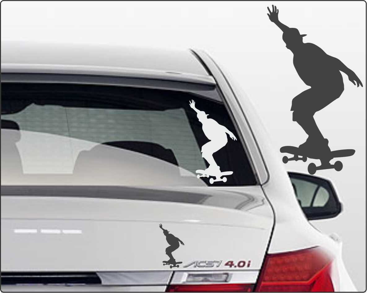 Skateboardfahrer Sticker