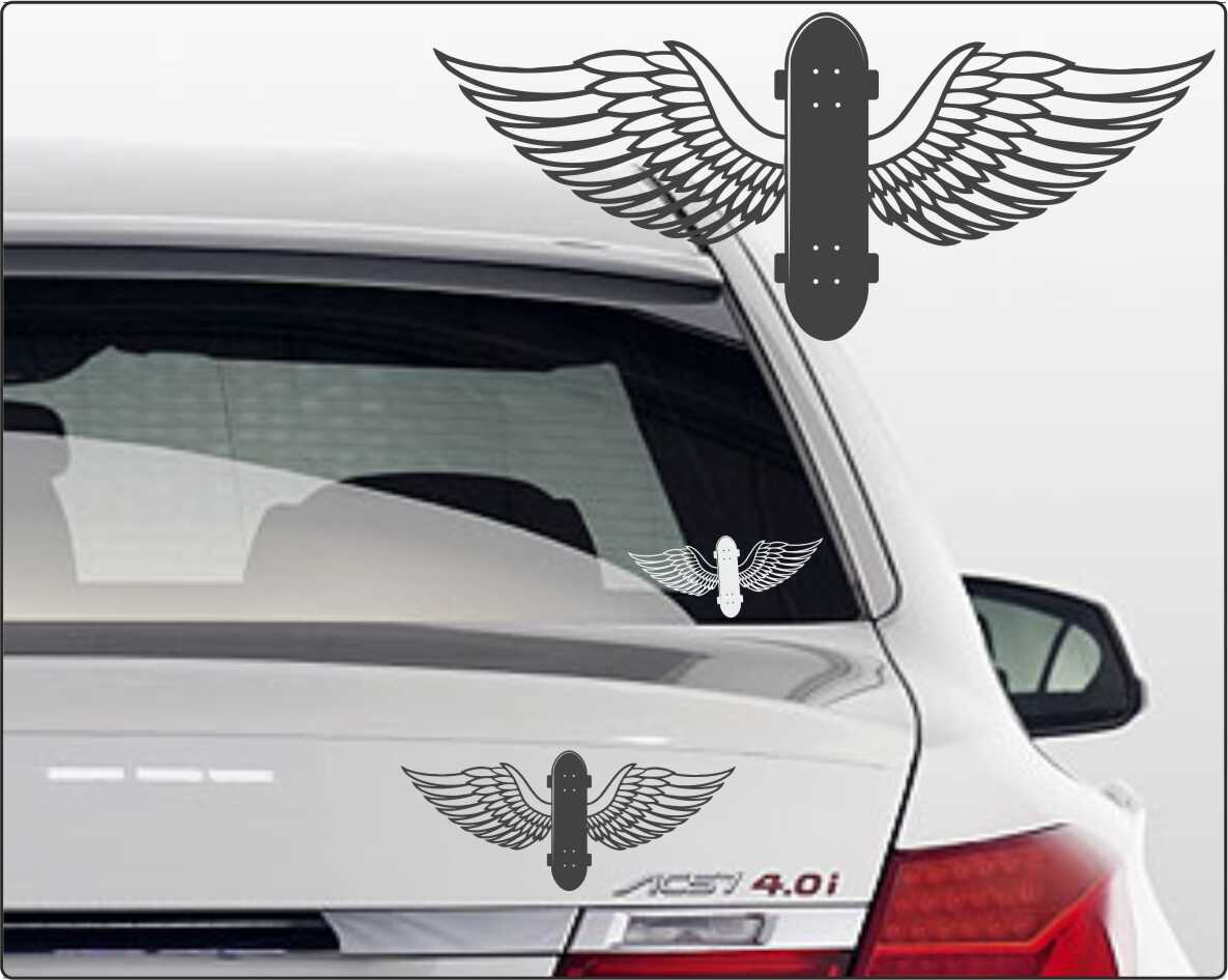 Sticker Skateboard fahren
