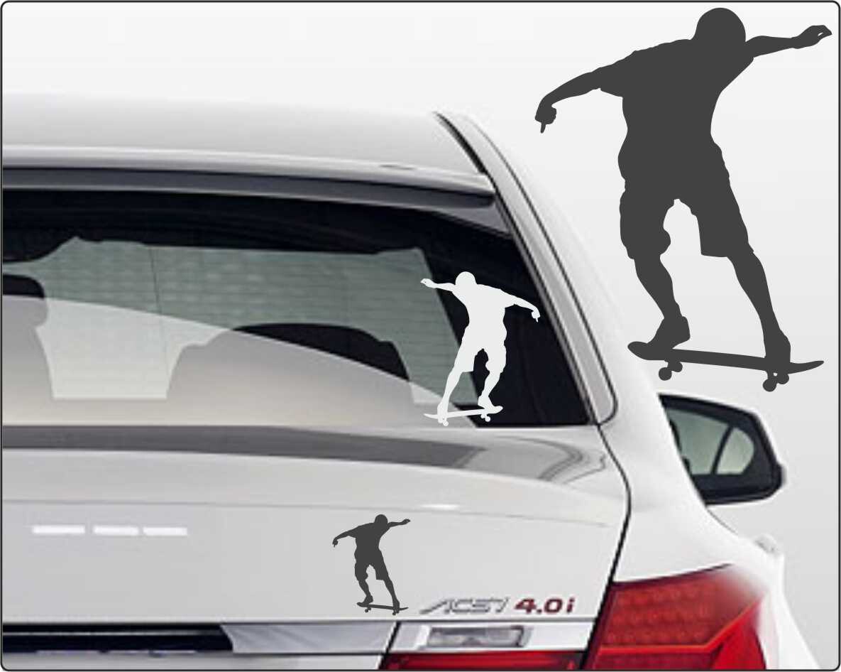 Aufkleber Skater