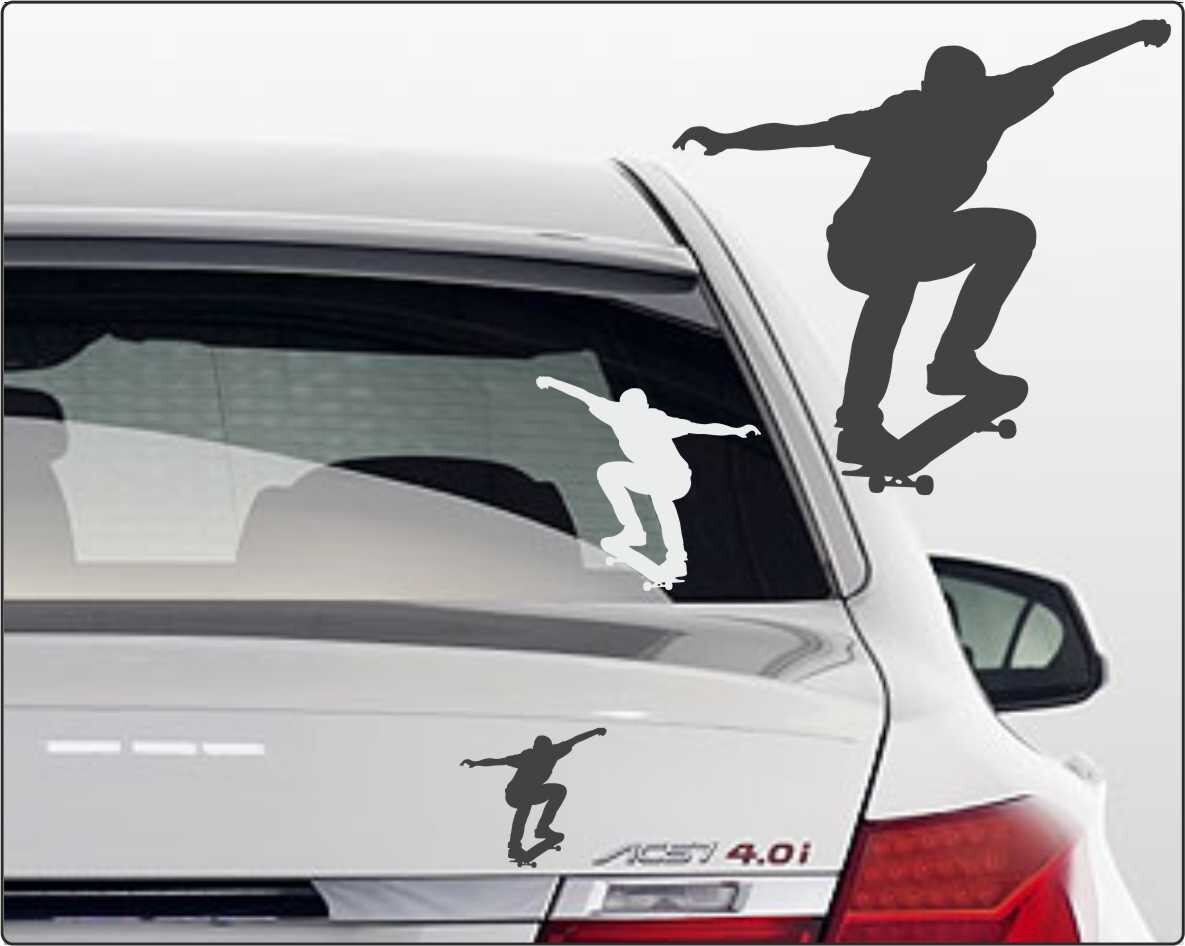 Aufkleber Skateboarding