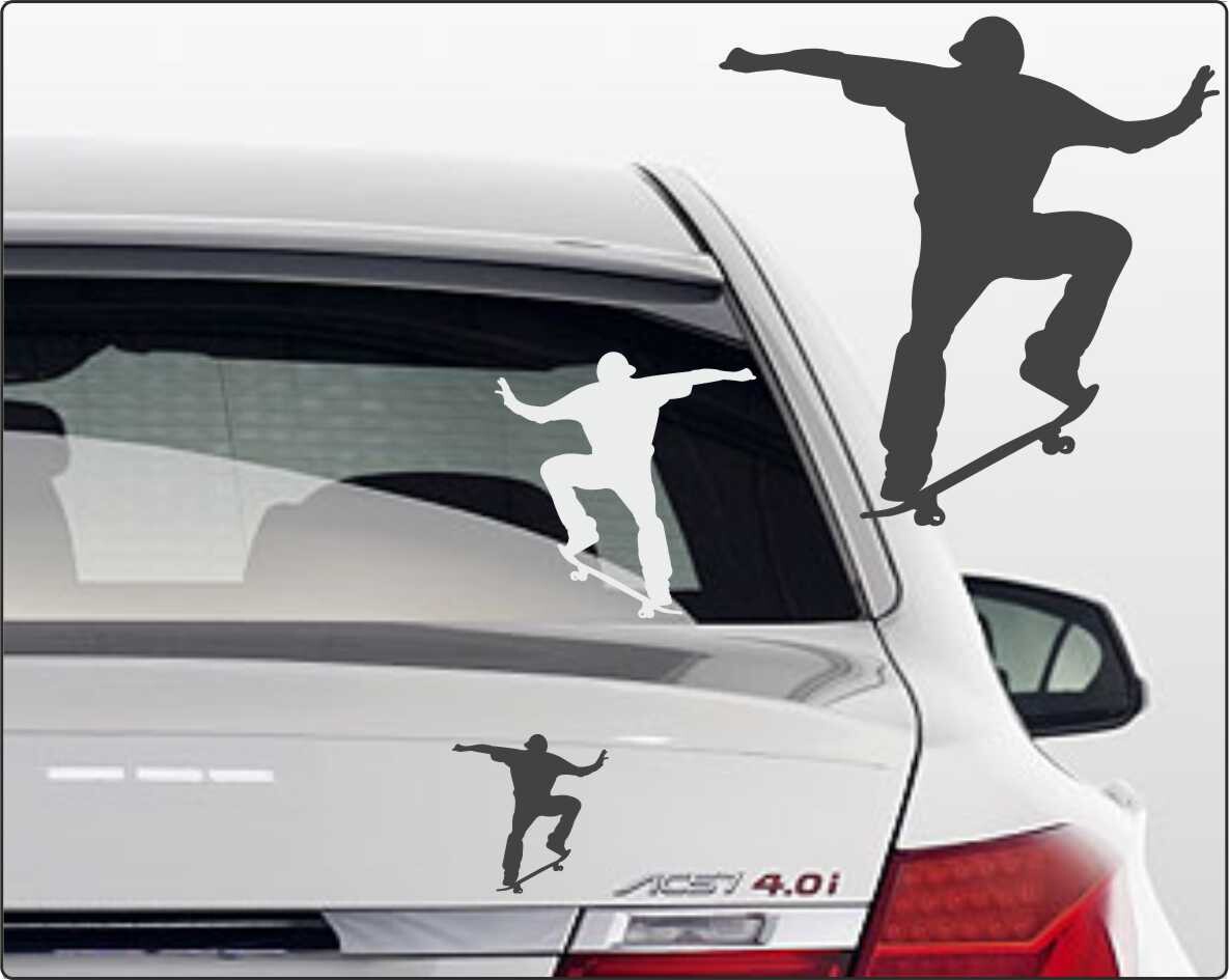 skateboarden Aufkleber