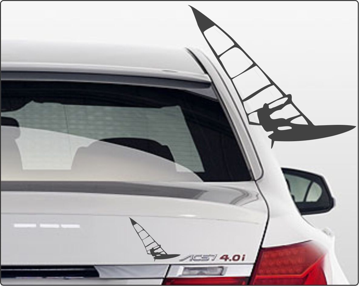 Windsurf Segel Aufkleber