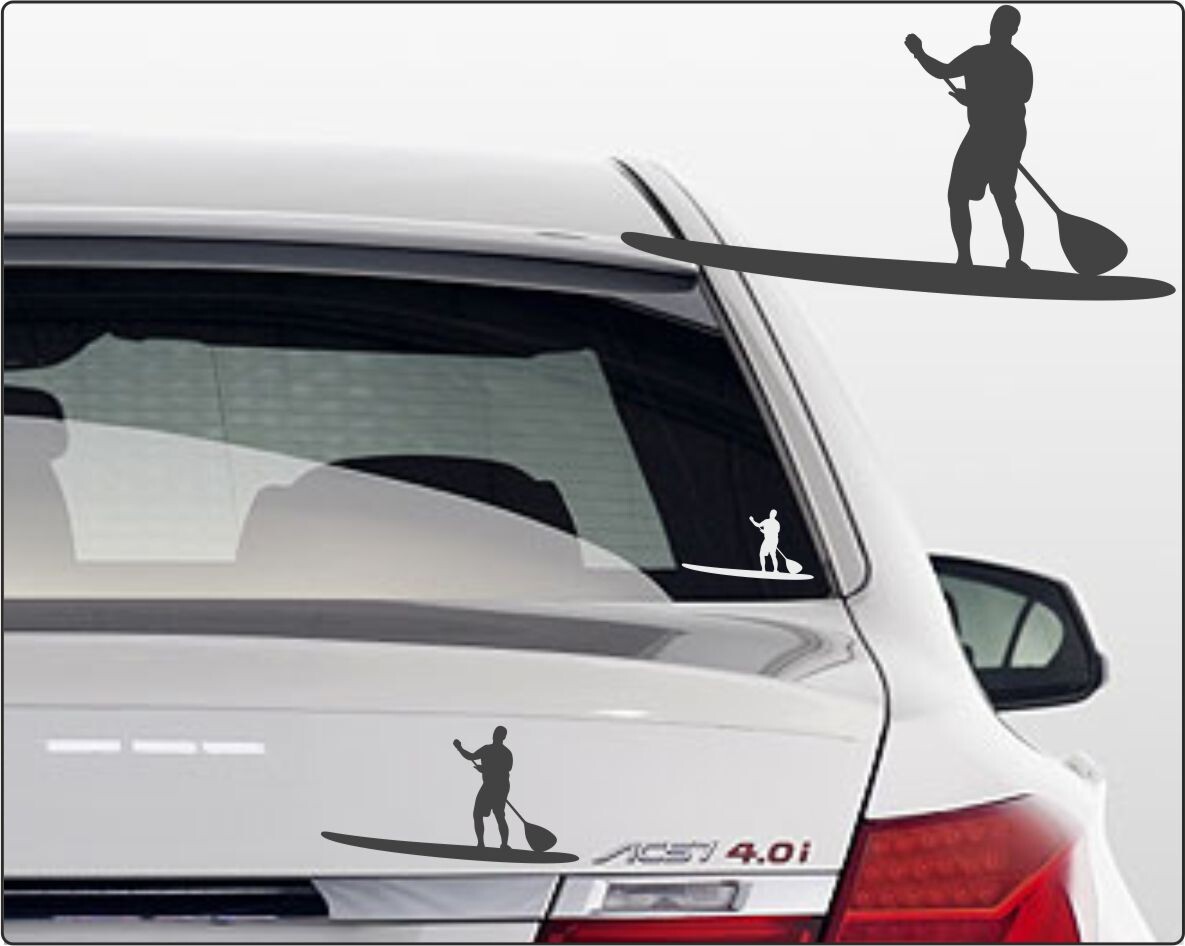 Aufkleber SUP stehpaddeln