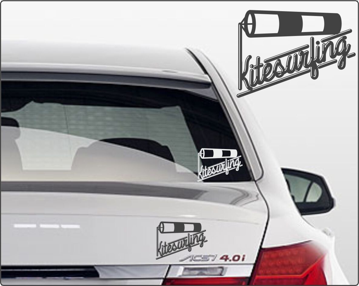 Auto Sticker Kiteboard Aufkleber