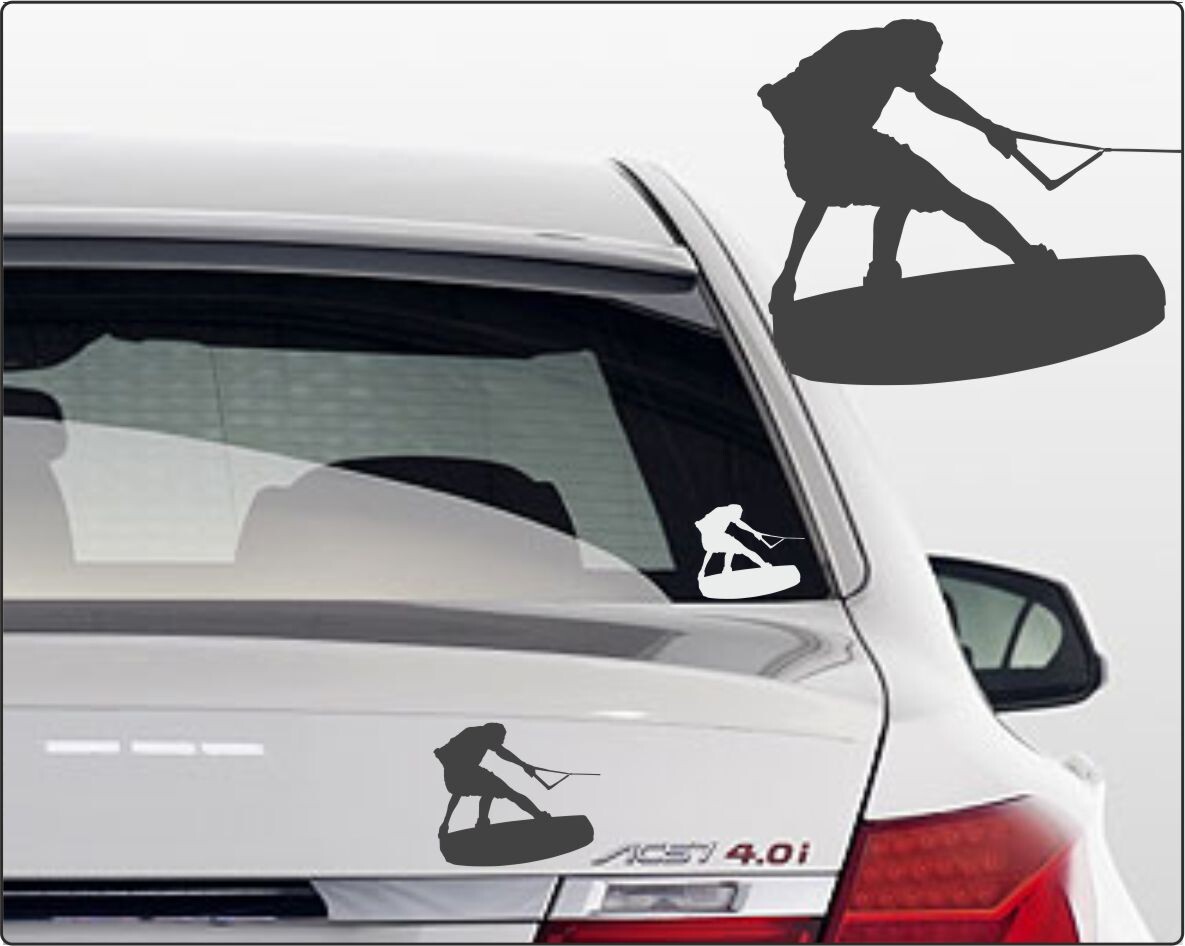 Wakeboard Aufkleber Auto