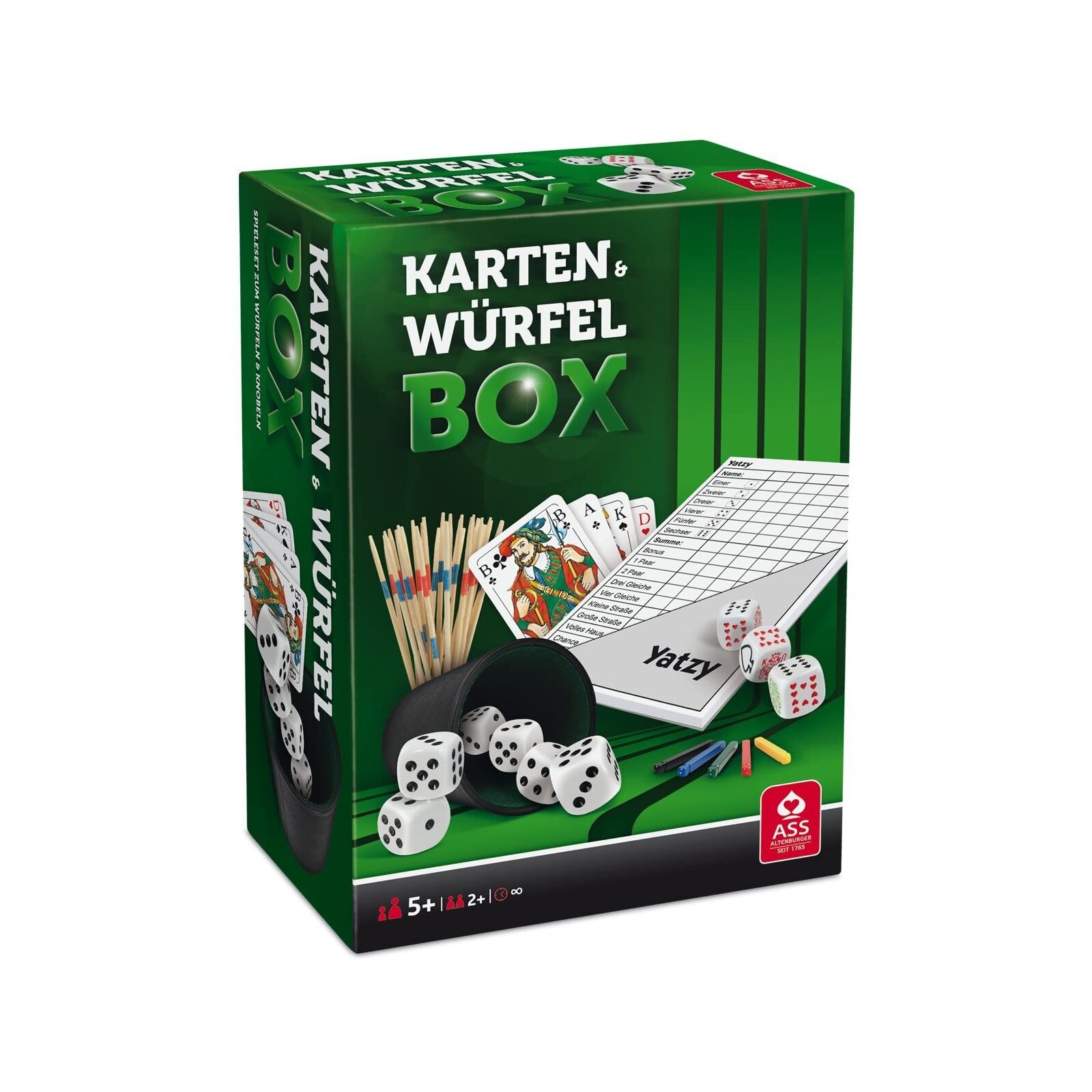 ASS - Würfel- und Kartenbox