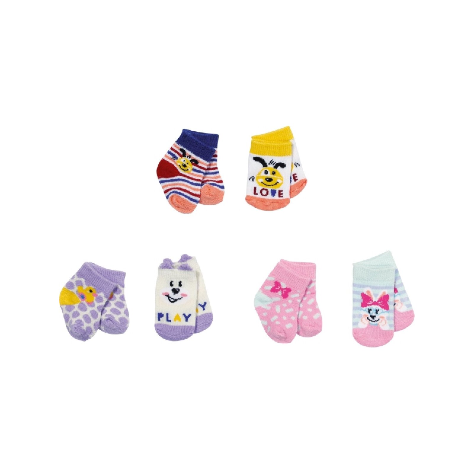 Zapf - BABY born Trend Socken (2er Pack) 43cm (E)