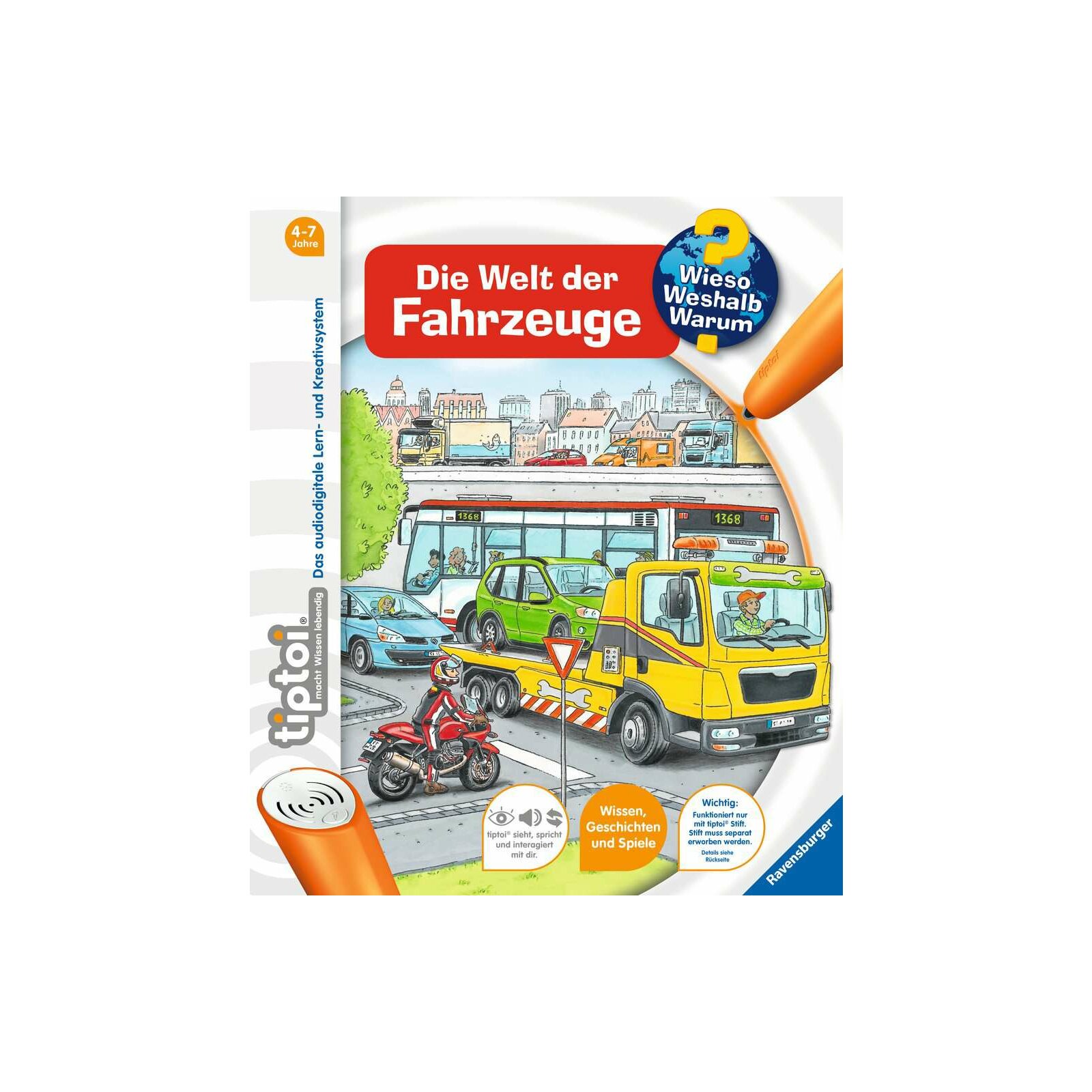 Ravensburger - tiptoi - Wieso? Weshalb? Warum? - Die Welt der Fahrzeuge